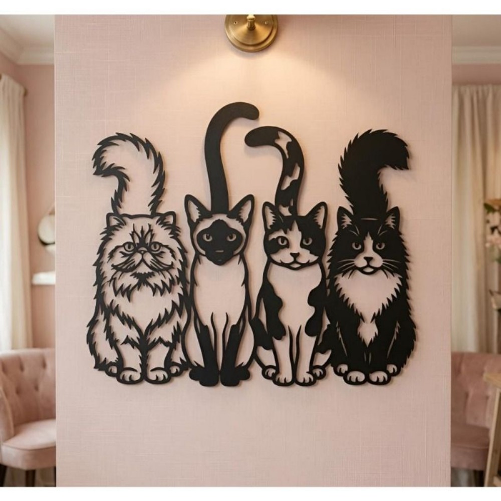 Art Craft Cafe - CIFBUY Panel decorativo de hierro forjado