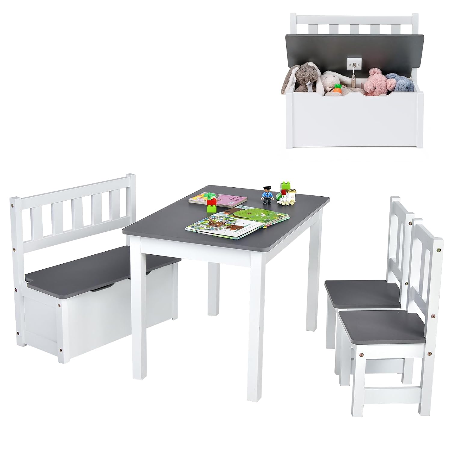 Art Craft For Toddlers - Juego de Mesa y Sillas de