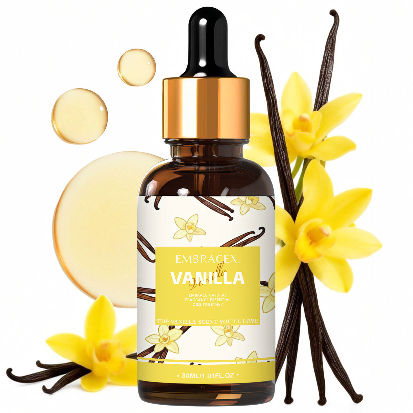 Art Craft Things - Aceites Aromáticos de Vainilla de 30ml