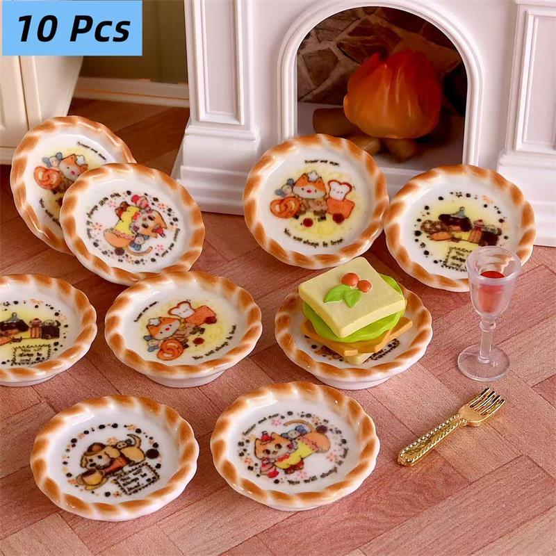 Art Craft House - 10 unids/set casa de muñecas en