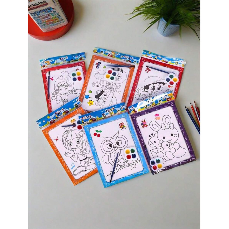 Chinese Art Craft - Juego de libros para colorear con
