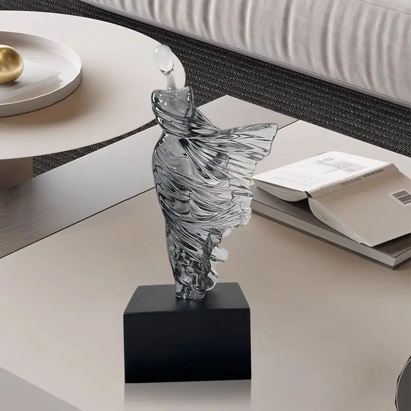 Art Craft Cafe - Escultura de Resina de Personaje Abstracto,