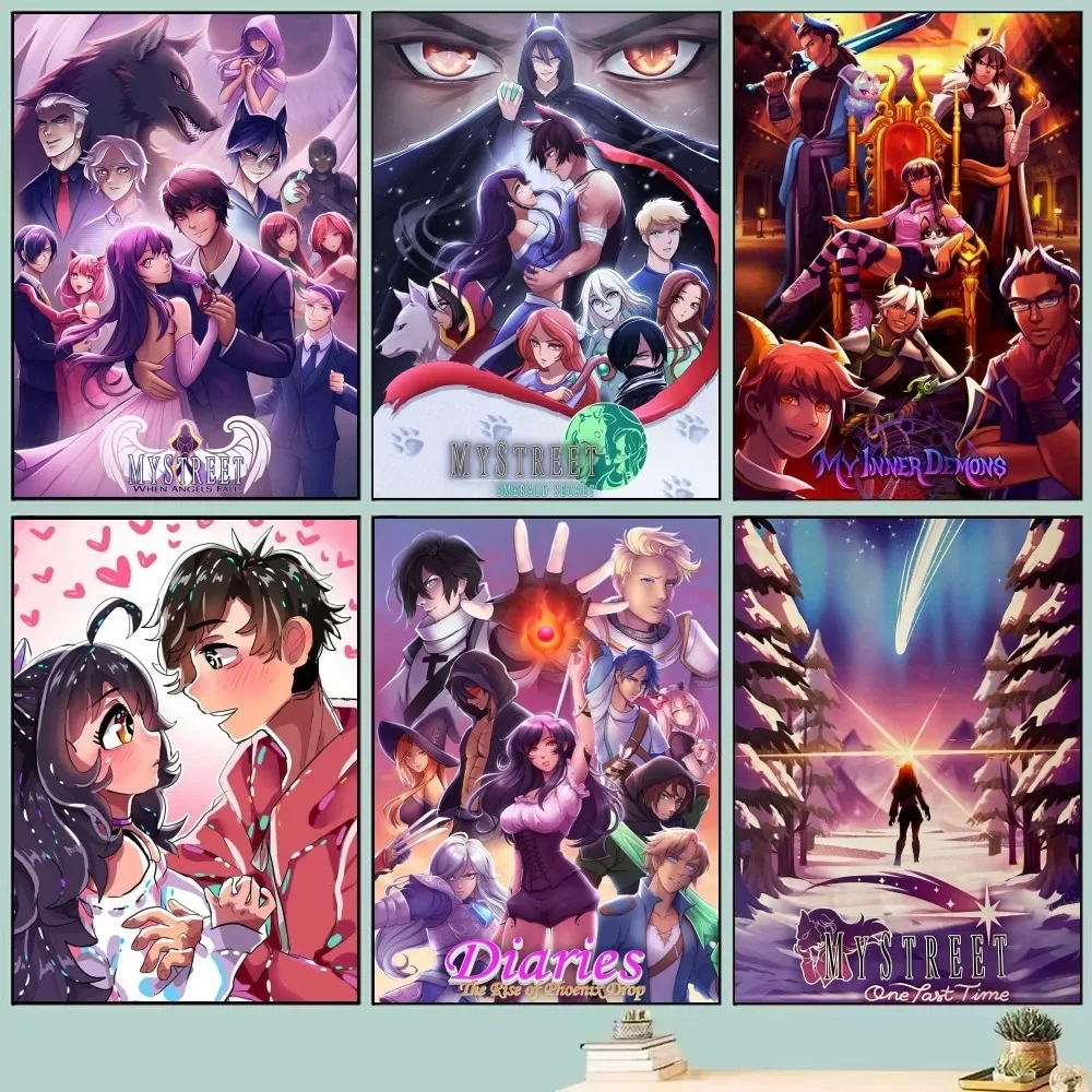 Art Craft House - Póster estético de juego Aphmau, arte