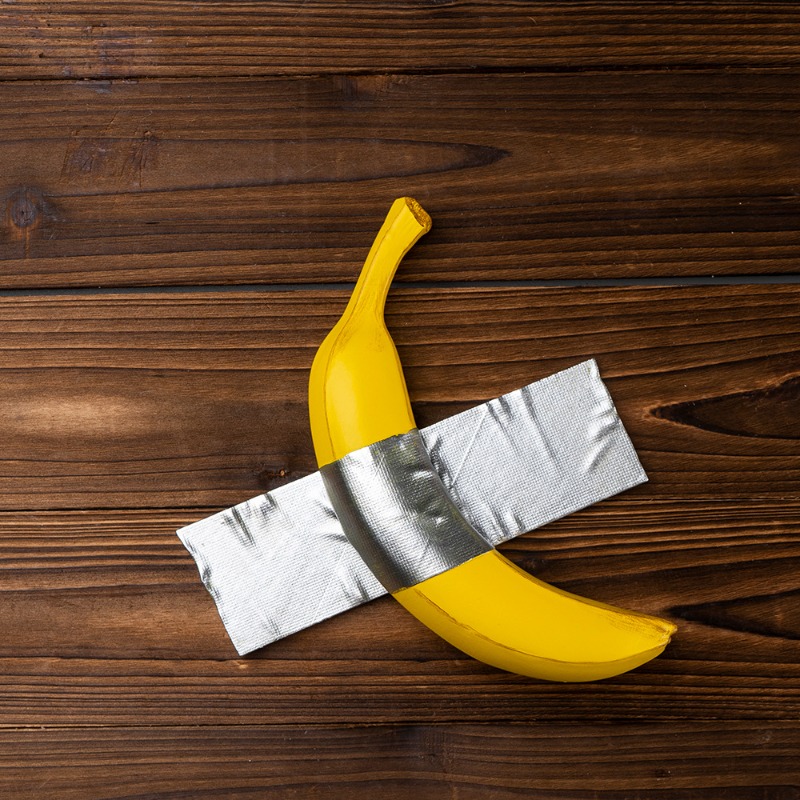 Art Craft Decoration Ideas - Colgador de plátano adhesivo creativo, decoración