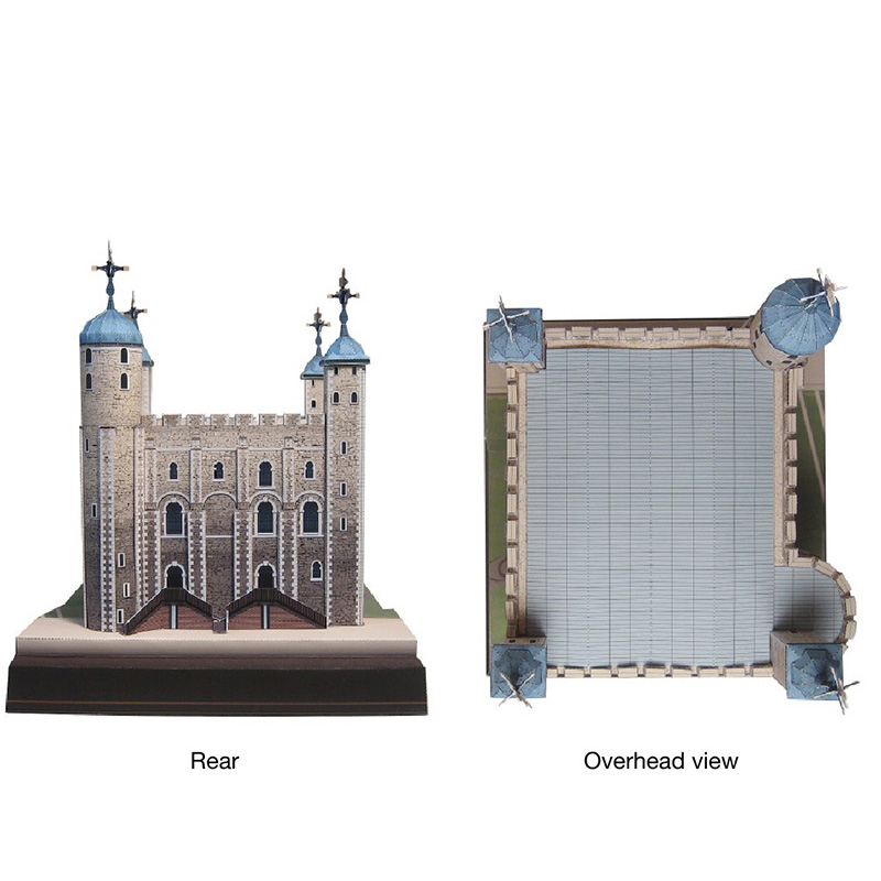 Torre de Londres del Reino Uni - Art Craft Cardboard reseña y precio
