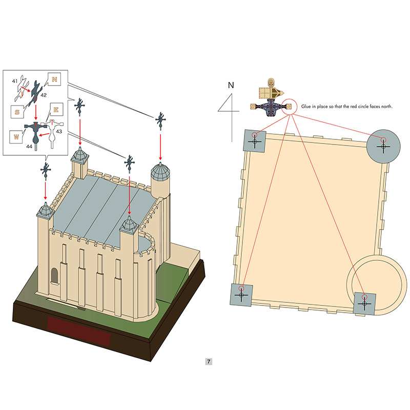 Torre de Londres del Reino Uni - Art Craft Cardboard reseña y precio