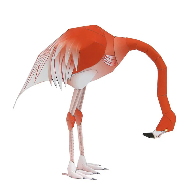 Flamenco caribeño plegable tre - Art Craft Cardboard reseña y precio