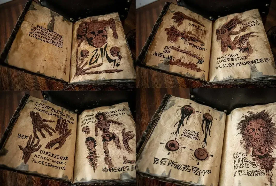 Necronomicon Vintage - Libro d - Art Craft Book reseña y precio
