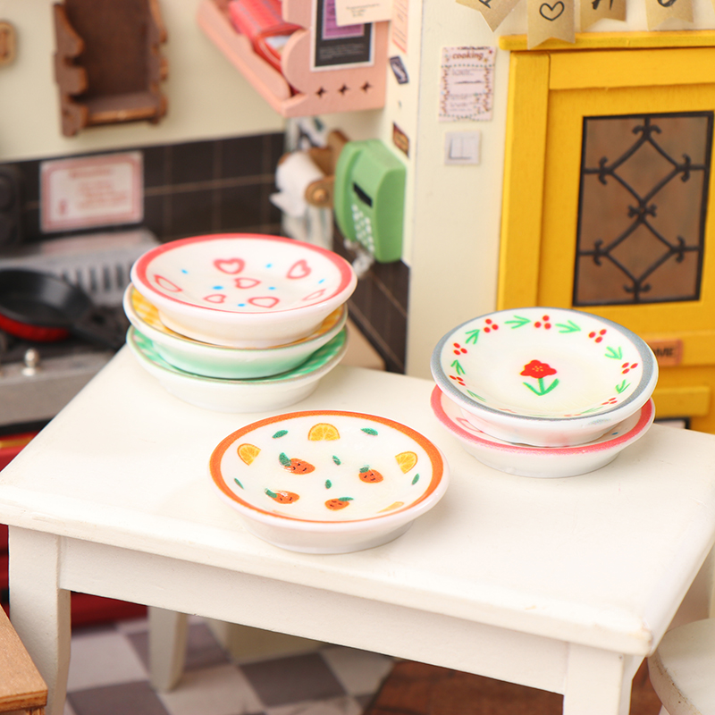 Mini platos para casa de muñec - Art Craft House reseña y precio