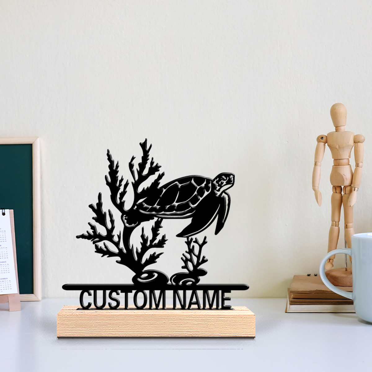 1 pieza de estatua de metal de - Art Craft Wood reseña y precio