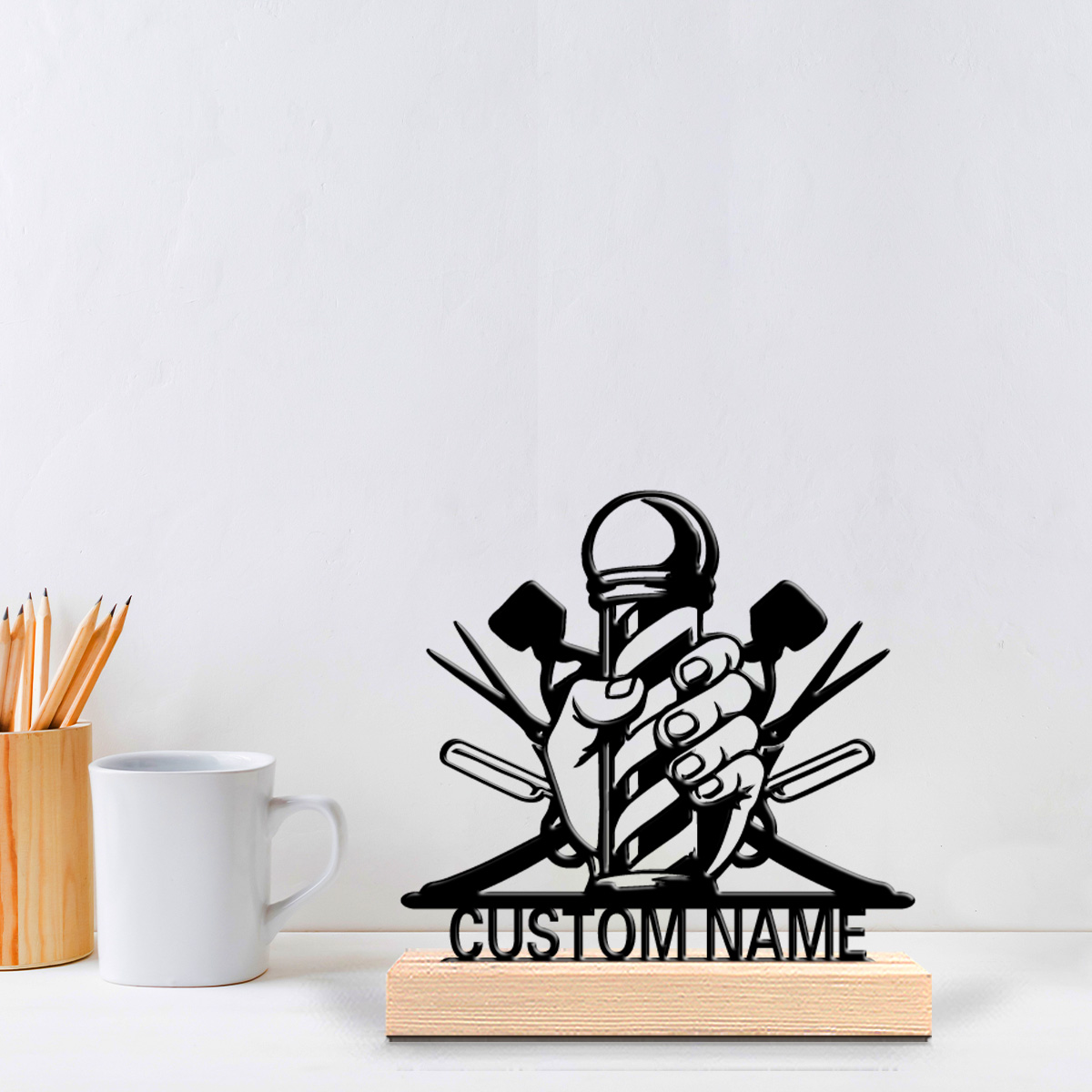 Estatua de metal simple de bar - Art Craft Wood reseña y precio