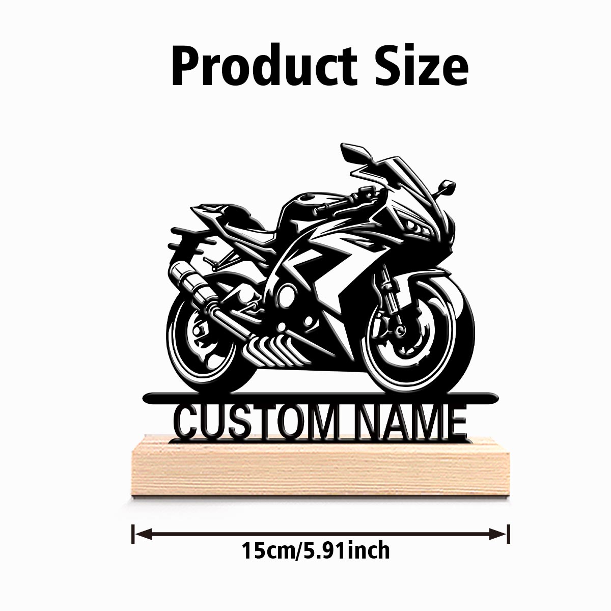 1 pieza Escultura de metal abs - Art Craft Wood reseña y precio