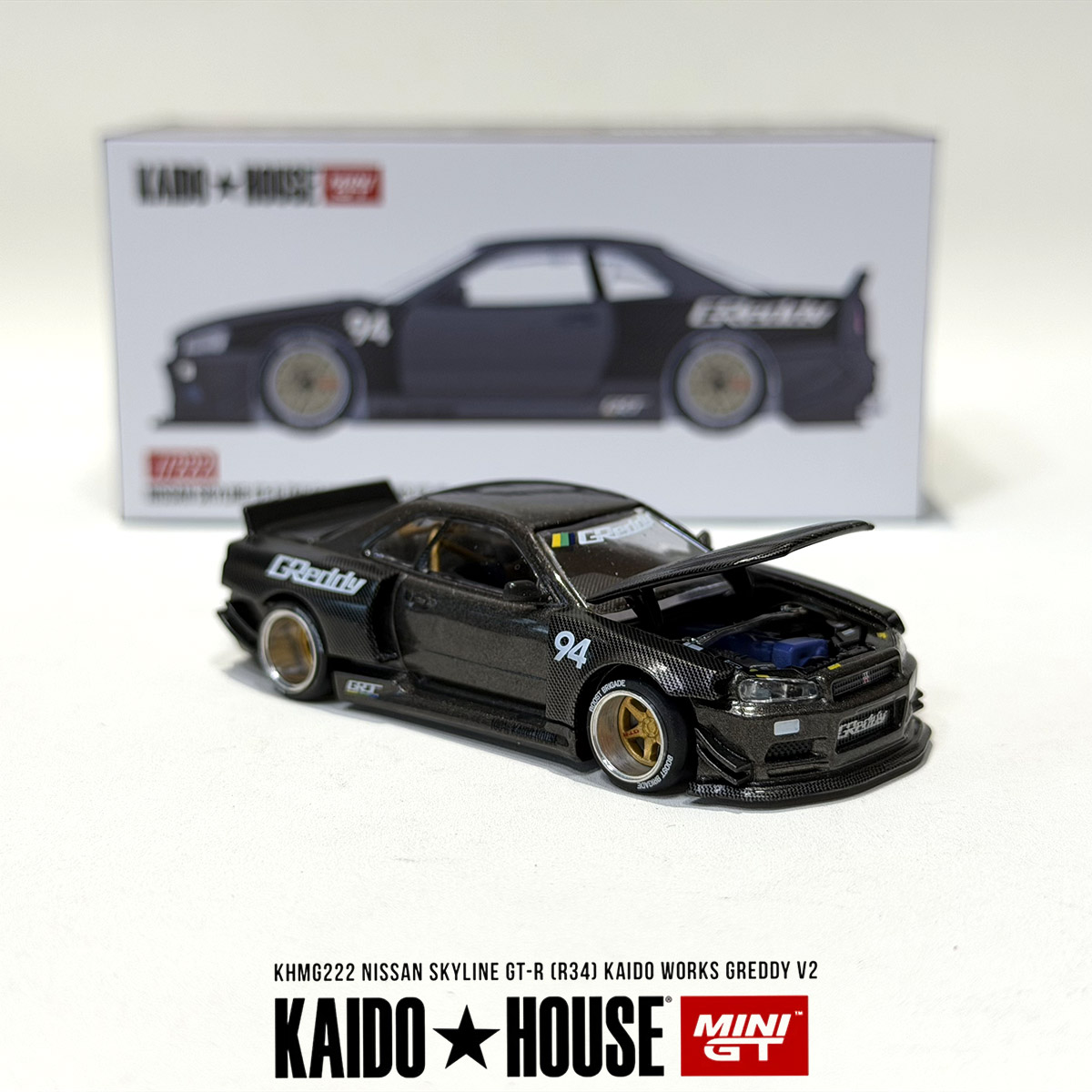Mini GT x Kaido House 1:64 Nis - Art Craft House reseña y precio