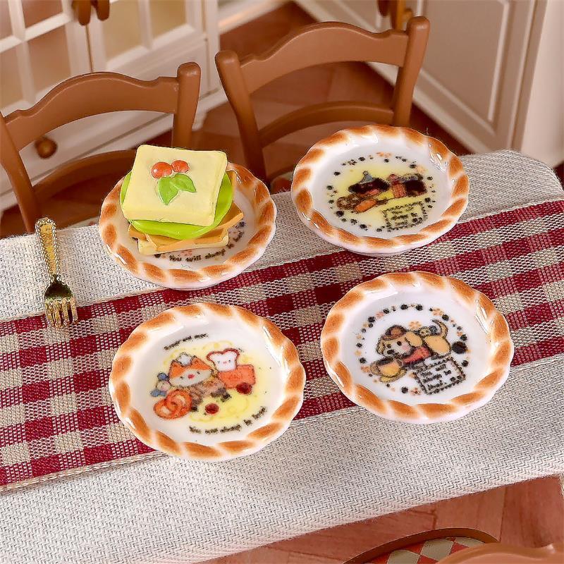 10 unids/set casa de muñecas e - Art Craft House reseña y precio