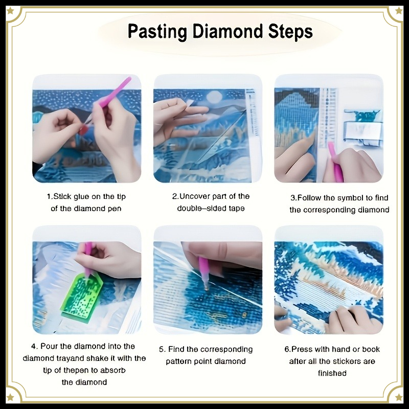 Pintura de Diamantes Redondos  - Art Craft Decoration Ideas reseña y precio