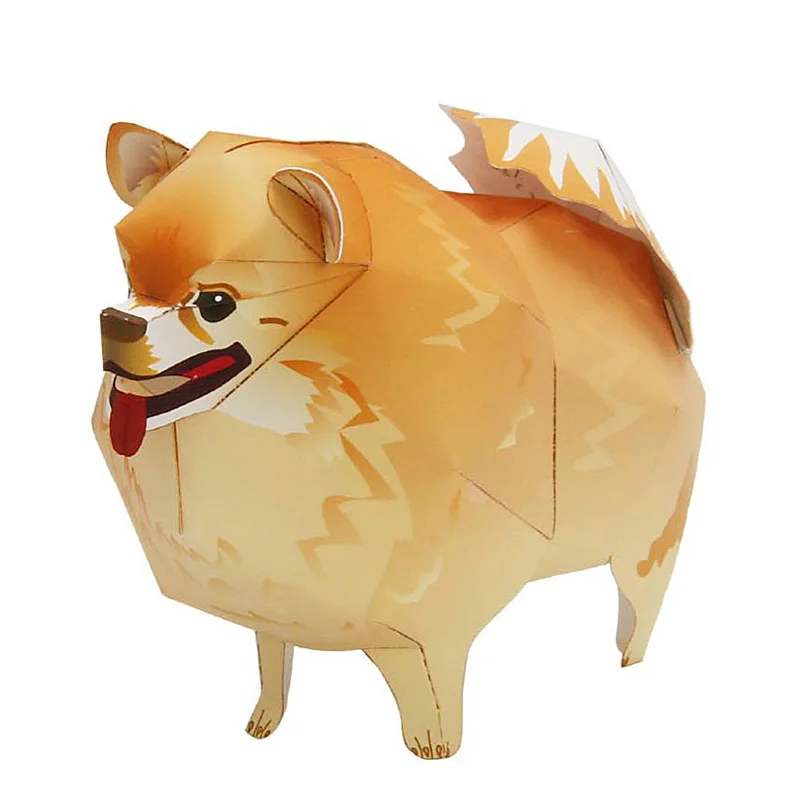 Perro Pomerania plegable Origa - Art Craft Cardboard reseña y precio