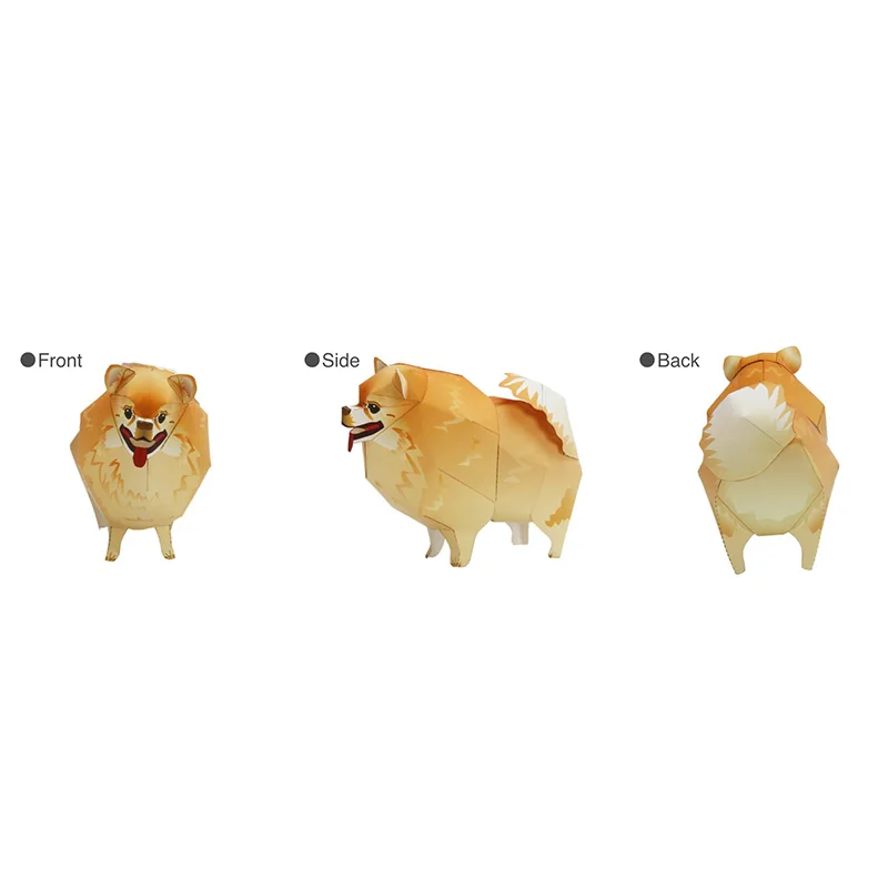 Perro Pomerania plegable Origa - Art Craft Cardboard reseña y precio