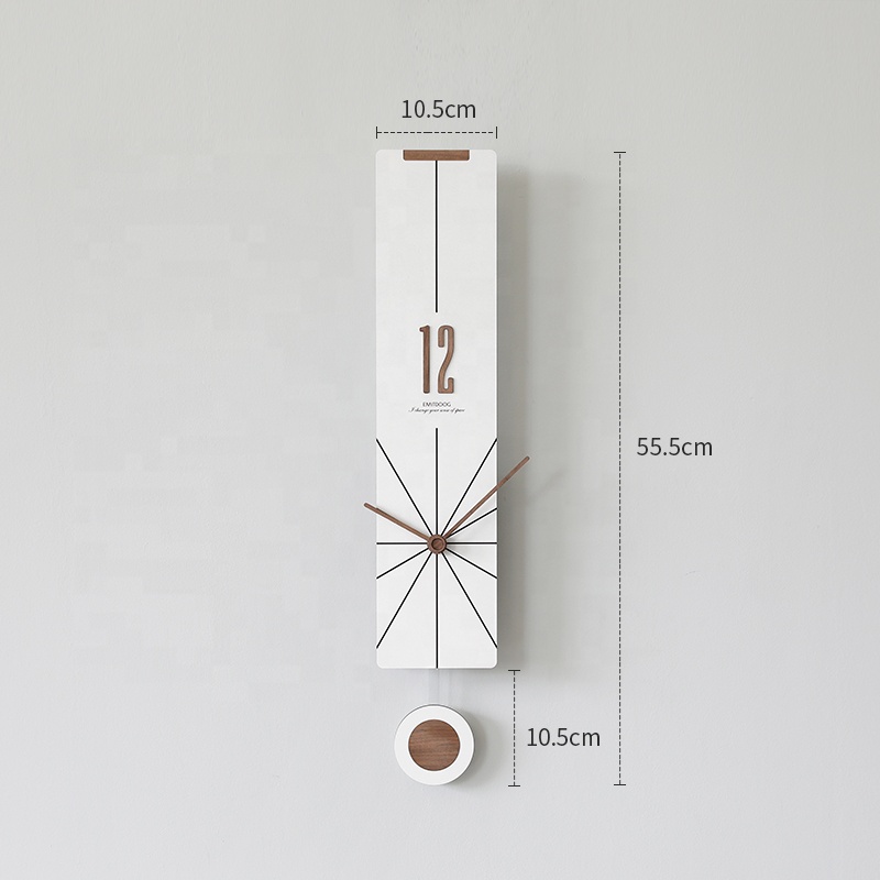 Reloj de pared de péndulo negr - Art Craft India reseña y precio