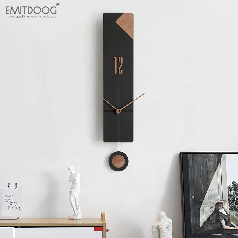 Reloj de pared de péndulo negr - Art Craft India reseña y precio
