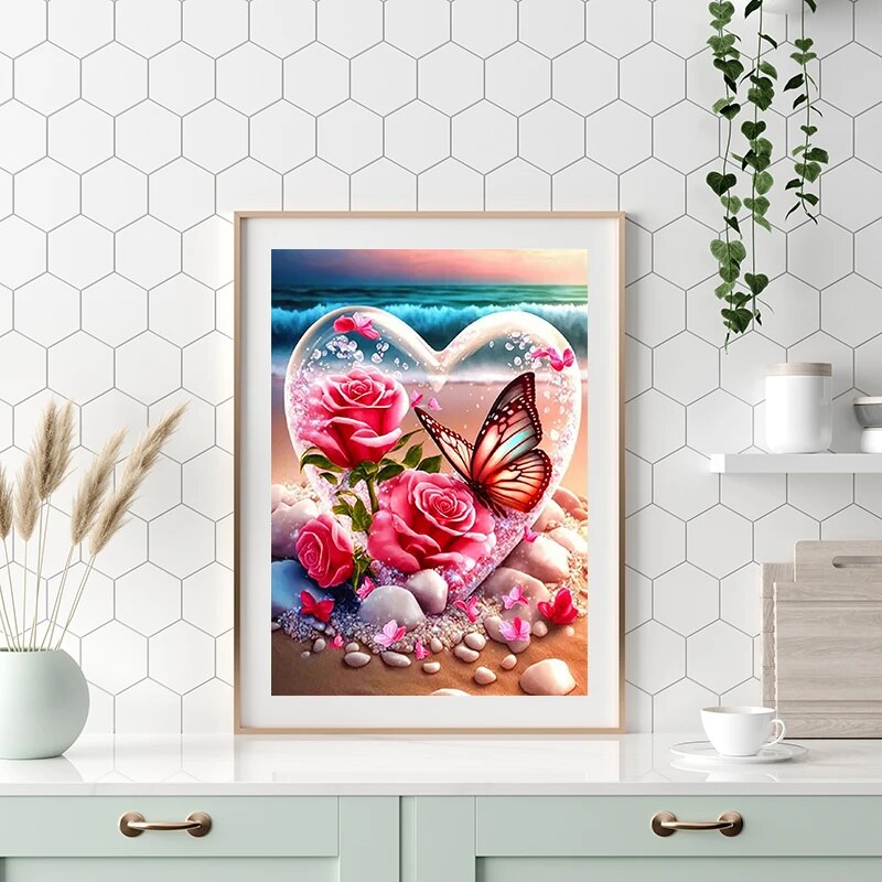 Pintura de Diamantes Redonda C - Art Craft Butterfly reseña y precio