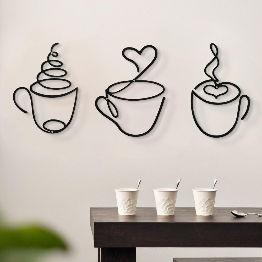 Juego de 3 Piezas de Decoració - Art Craft Cafe reseña y precio
