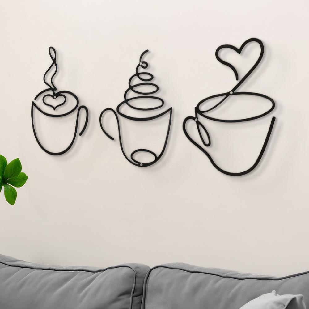 Juego de 3 Piezas de Decoració - Art Craft Cafe reseña y precio