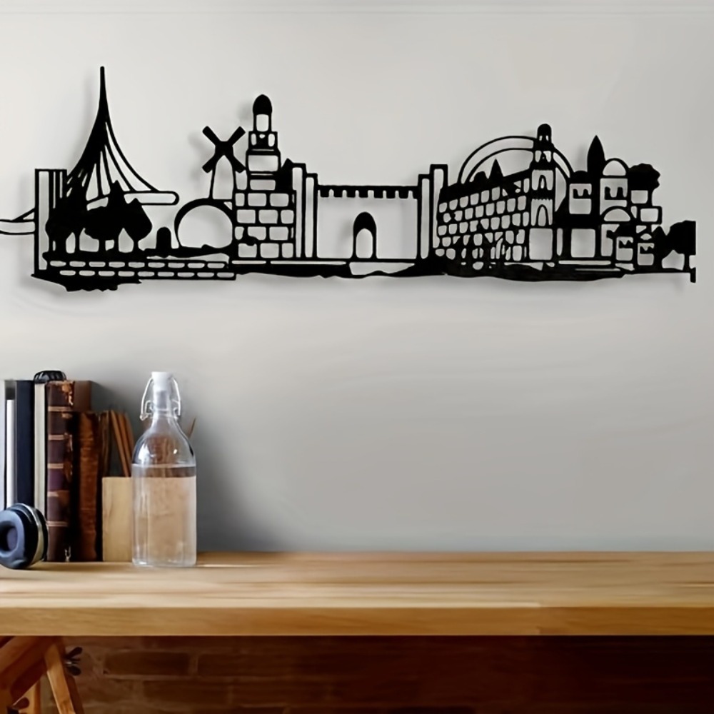 CIFBUY Arte de pared de metal, - Art & Craft Qatar reseña y precio
