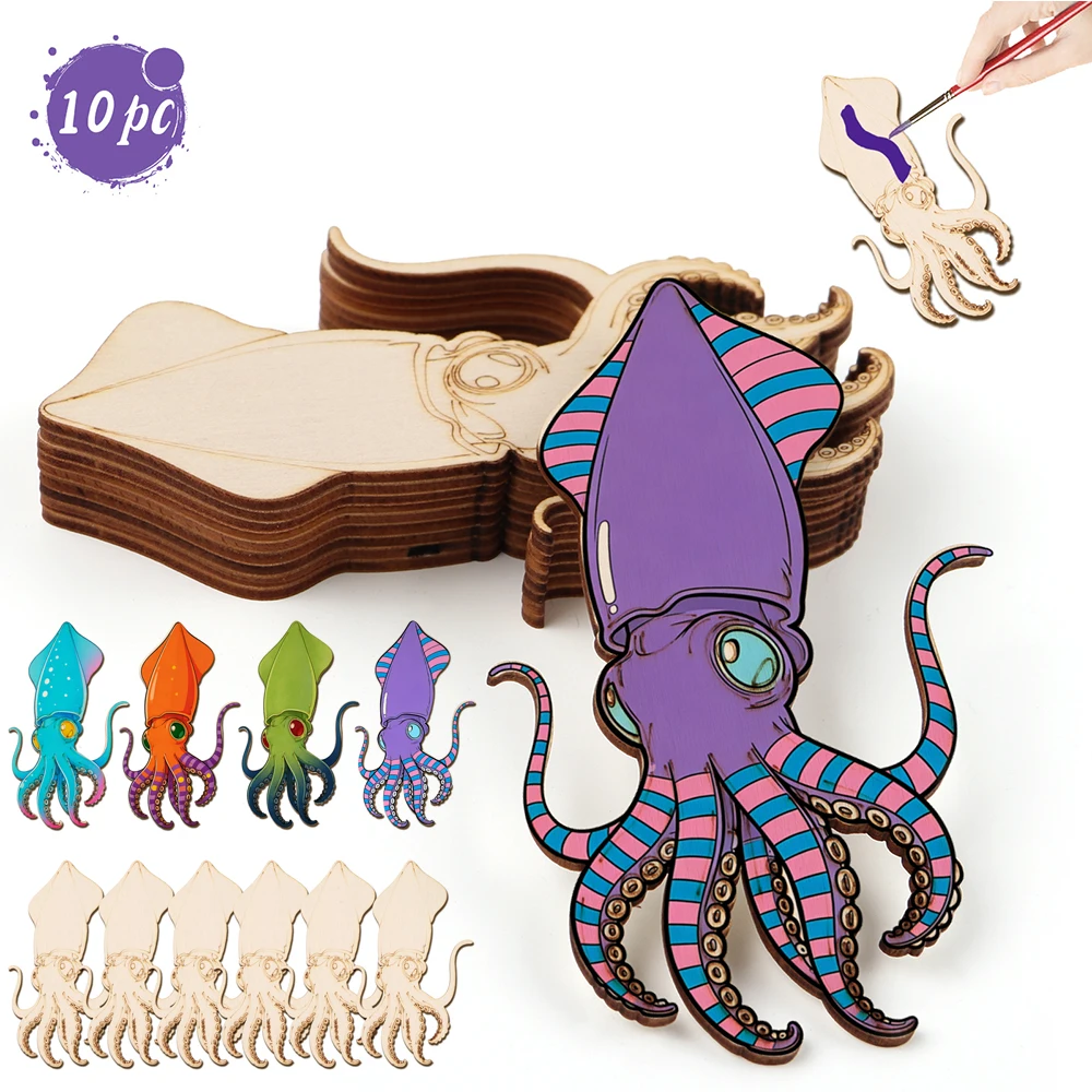 Juego de 10 piezas de adornos  - Art Craft Wood reseña y precio