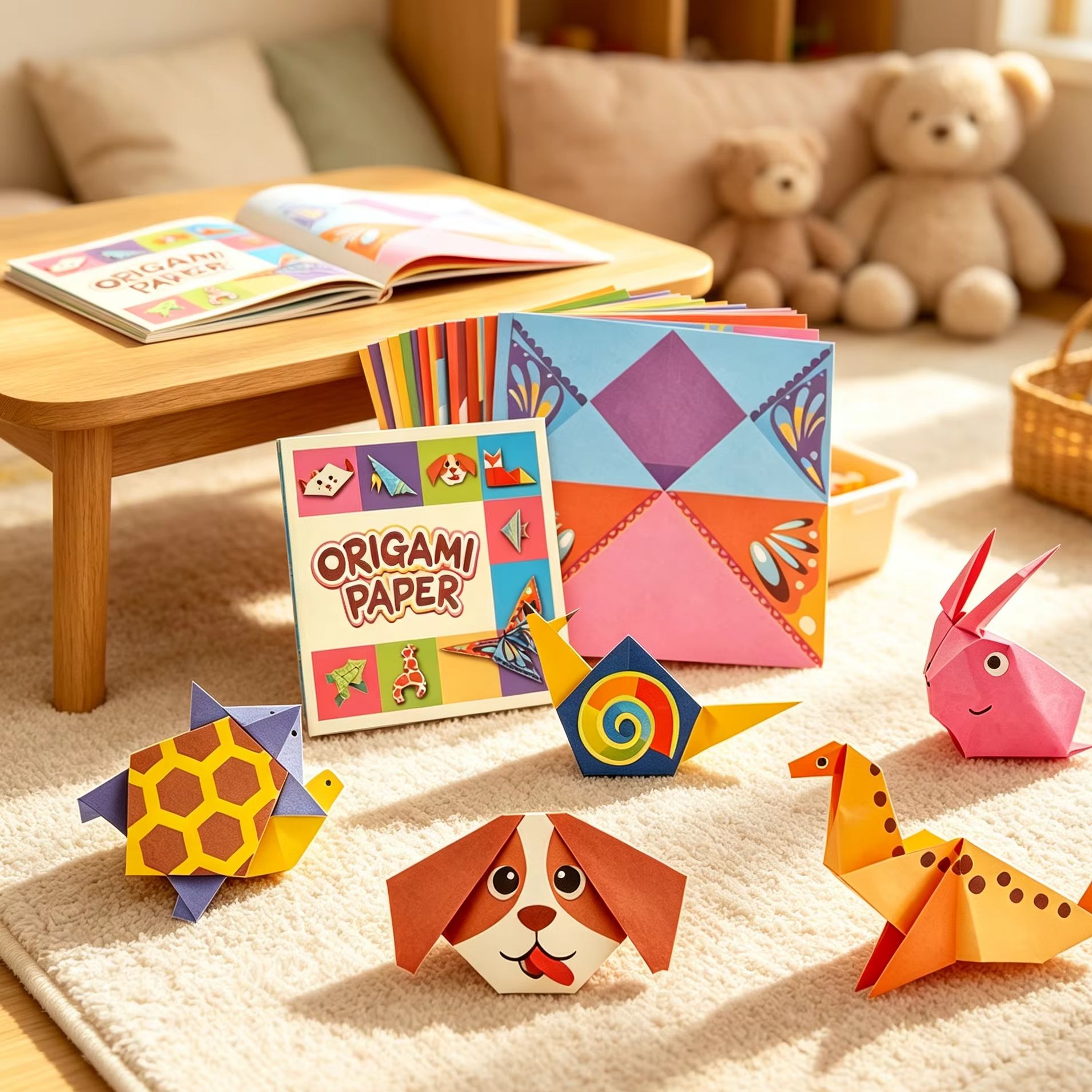108 Páginas de Papel de Origam - Art Craft For Toddlers reseña y precio
