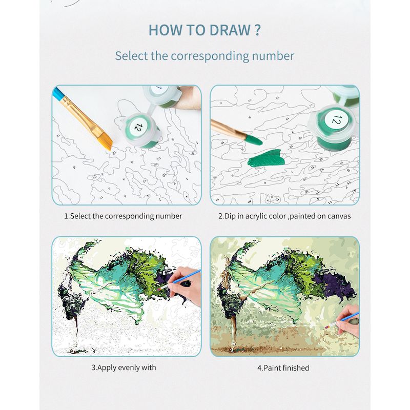 GATYZTORY Pintura Por Números, - Art Craft Decoration Ideas reseña y precio