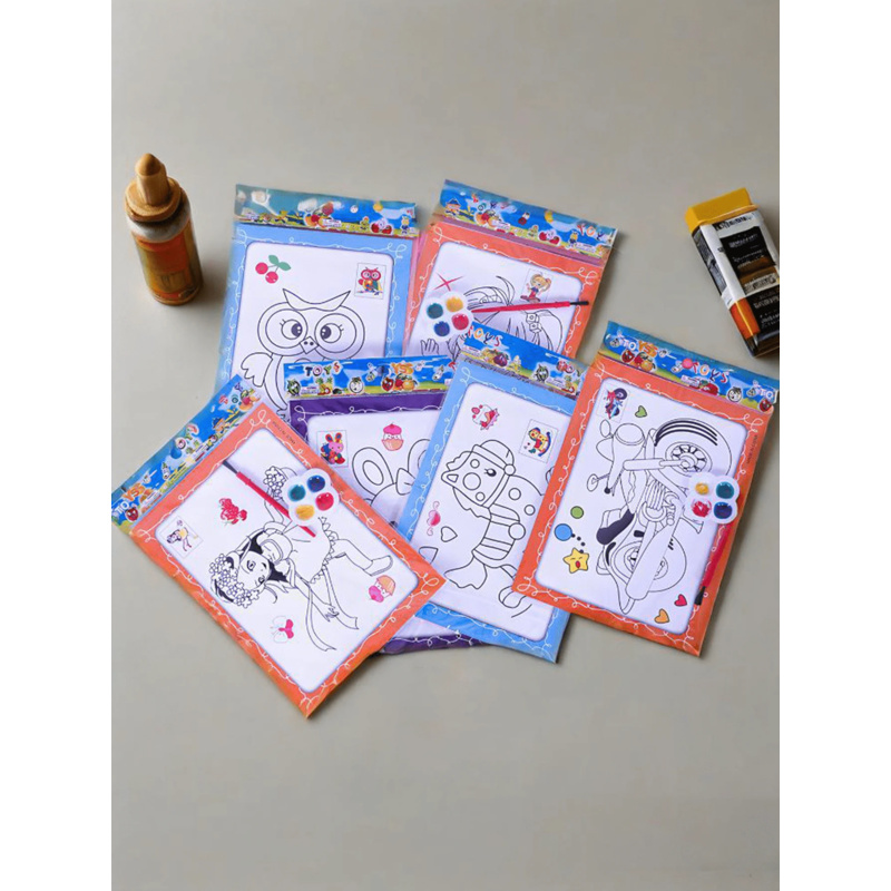 Juego de libros para colorear  - Chinese Art Craft reseña y precio