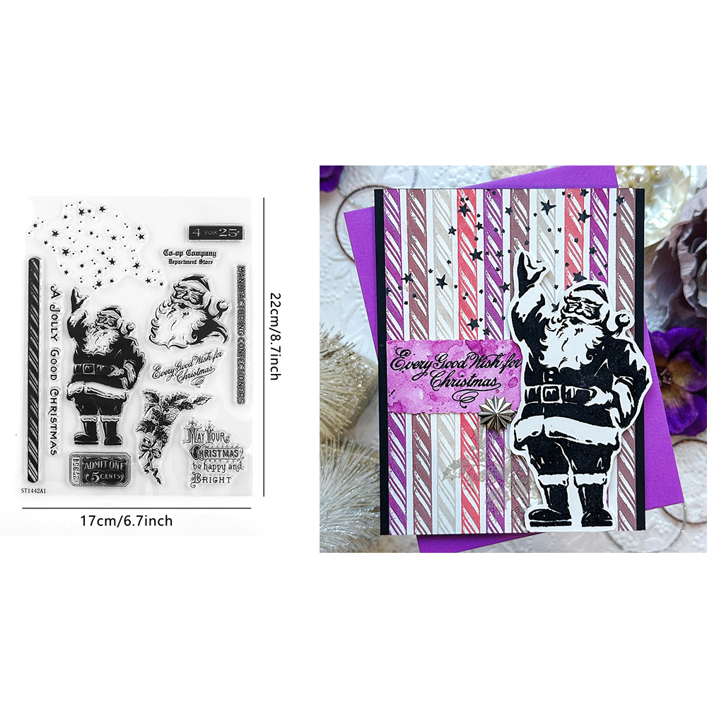 Sellos transparentes de flores - Art And Craft Photos reseña y precio