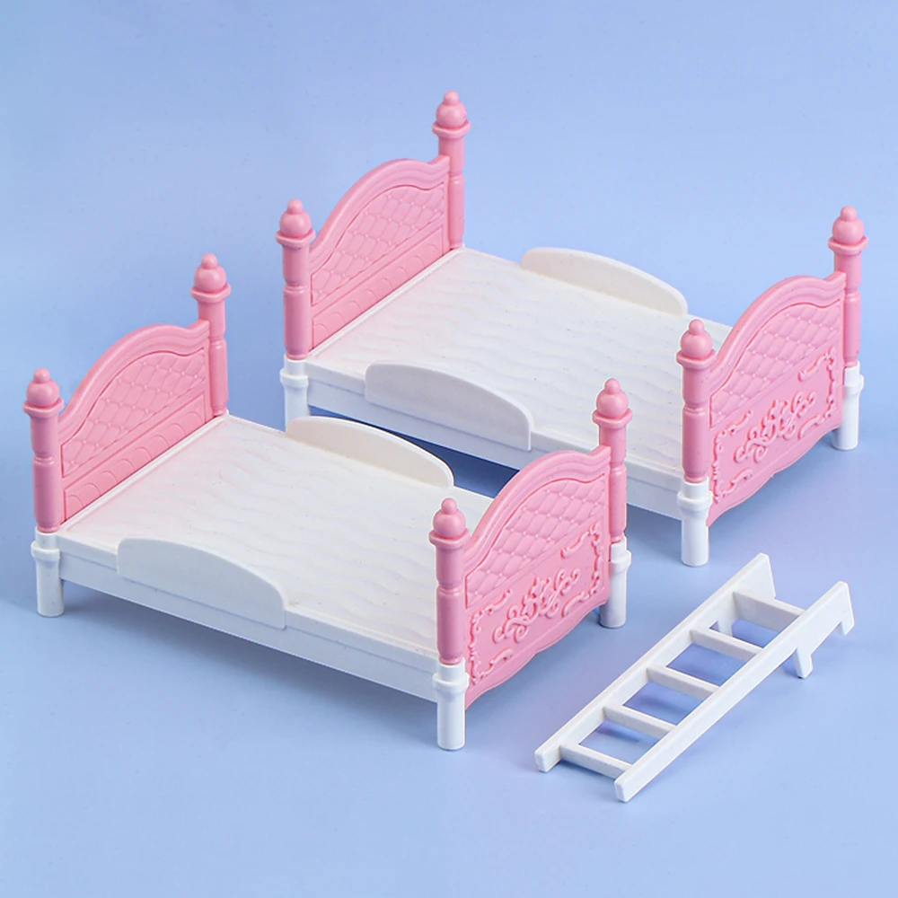Cama doble en miniatura para c - Art Craft House reseña y precio