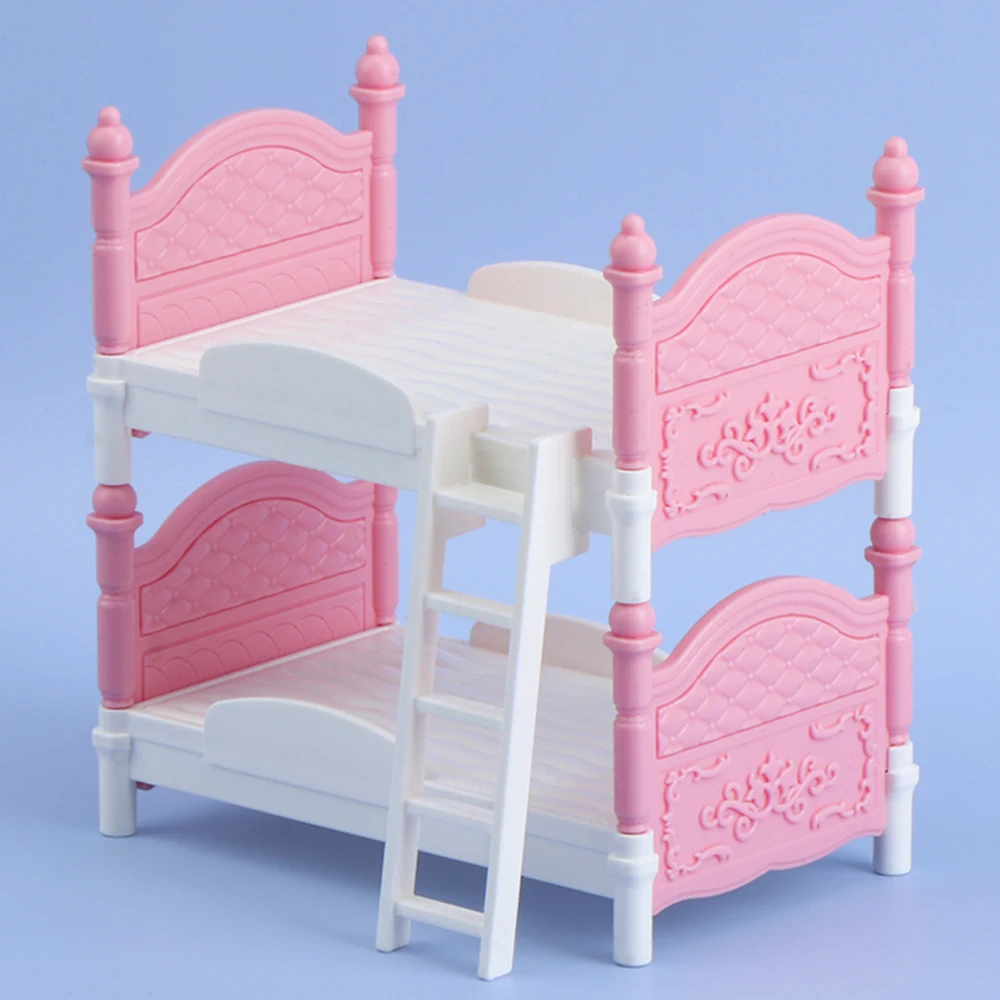 Cama doble en miniatura para c - Art Craft House reseña y precio