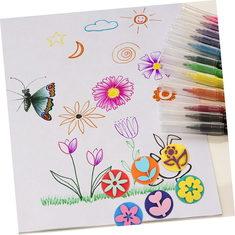 6 unids/bolsa sellos de espuma - Art Craft For Toddlers reseña y precio