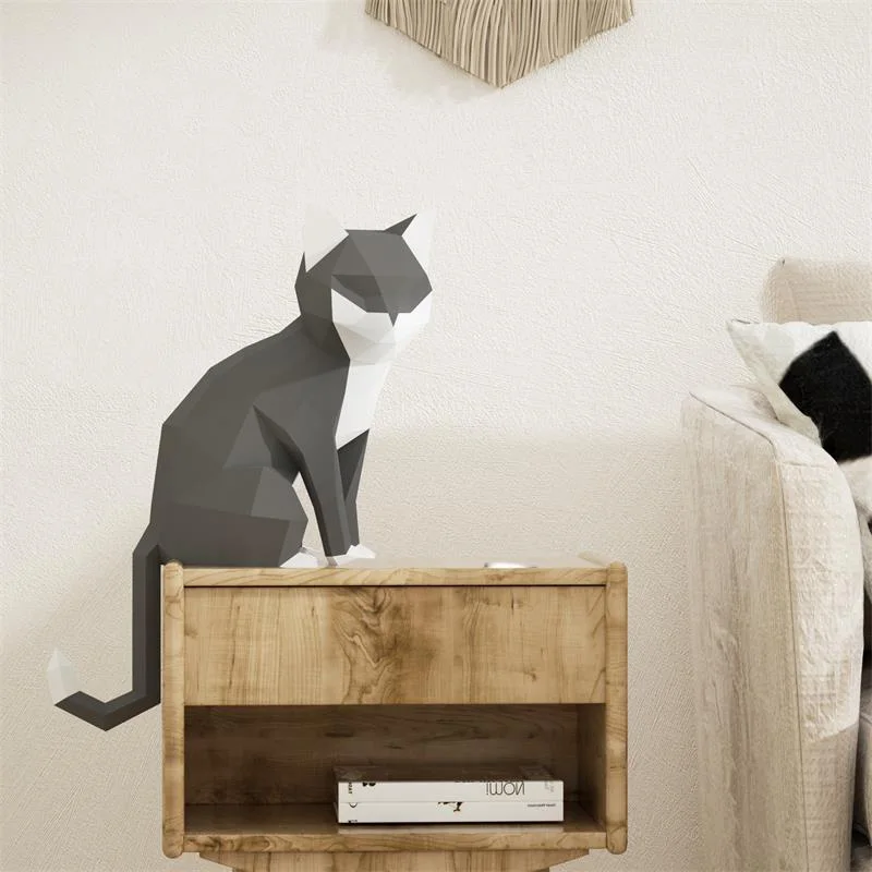 1 par de amantes gato Animal d - Art Craft Cardboard reseña y precio