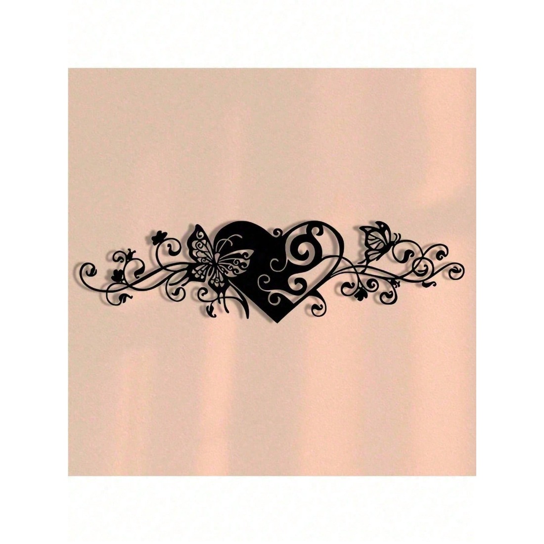 Arte de pared de metal minimal - Art Craft Butterfly reseña y precio