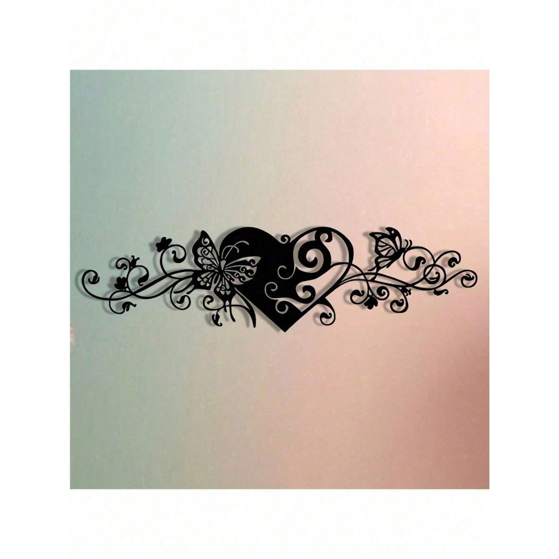 Arte de pared de metal minimal - Art Craft Butterfly reseña y precio