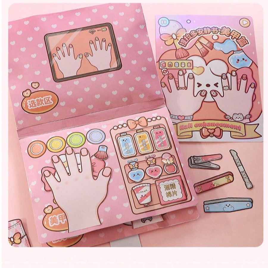 Libro de pegatinas de uñas DIY - Art Craft Book reseña y precio