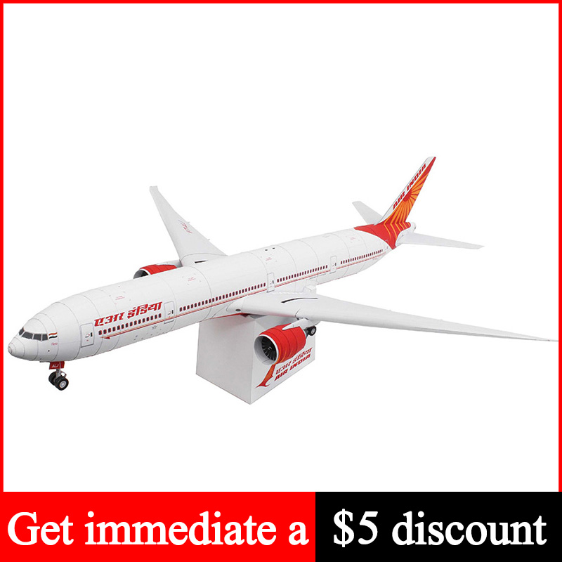 Air India-avión Boeing 777-300 - Art Craft India reseña y precio