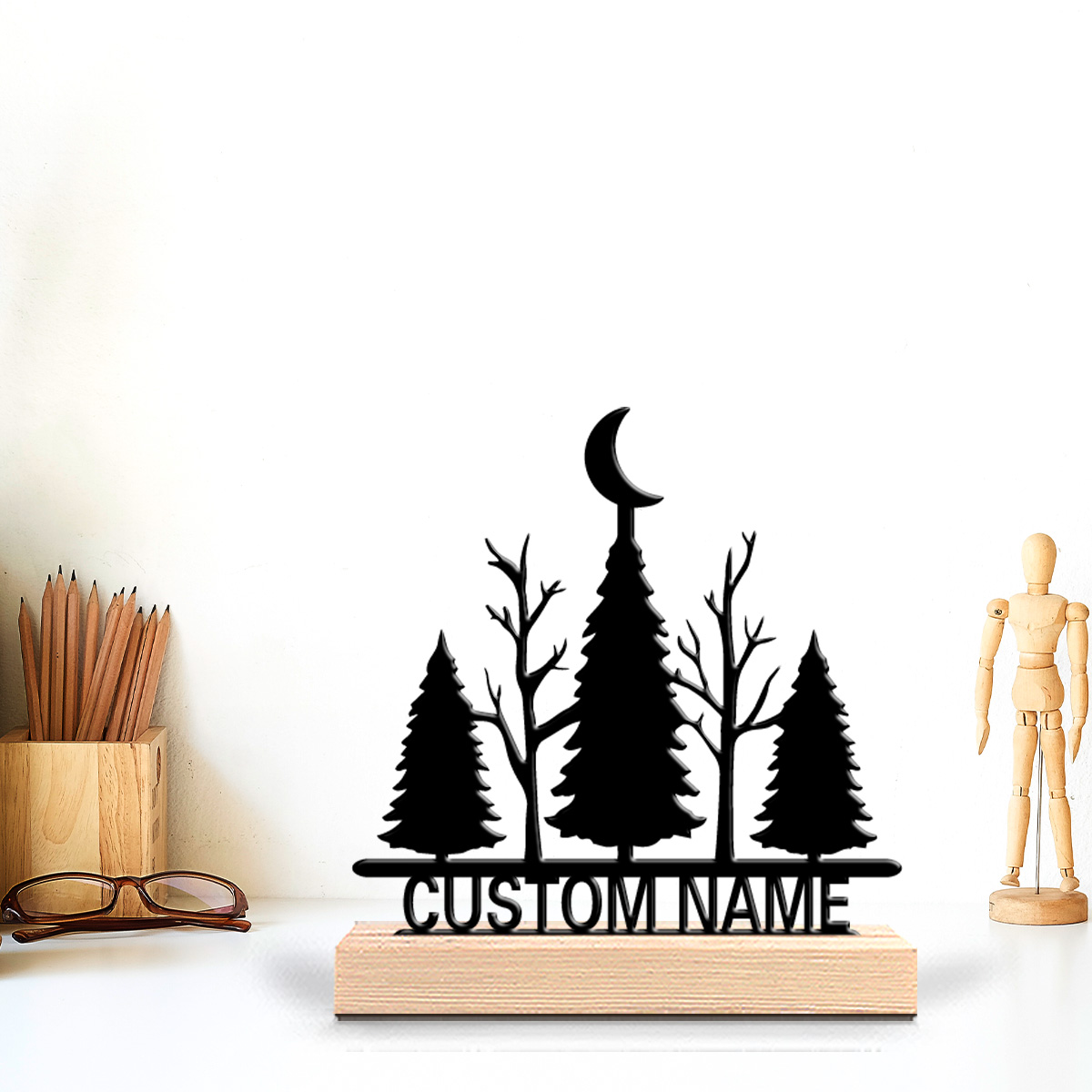 1 pieza de estatua de metal mi - Art Craft Wood reseña y precio