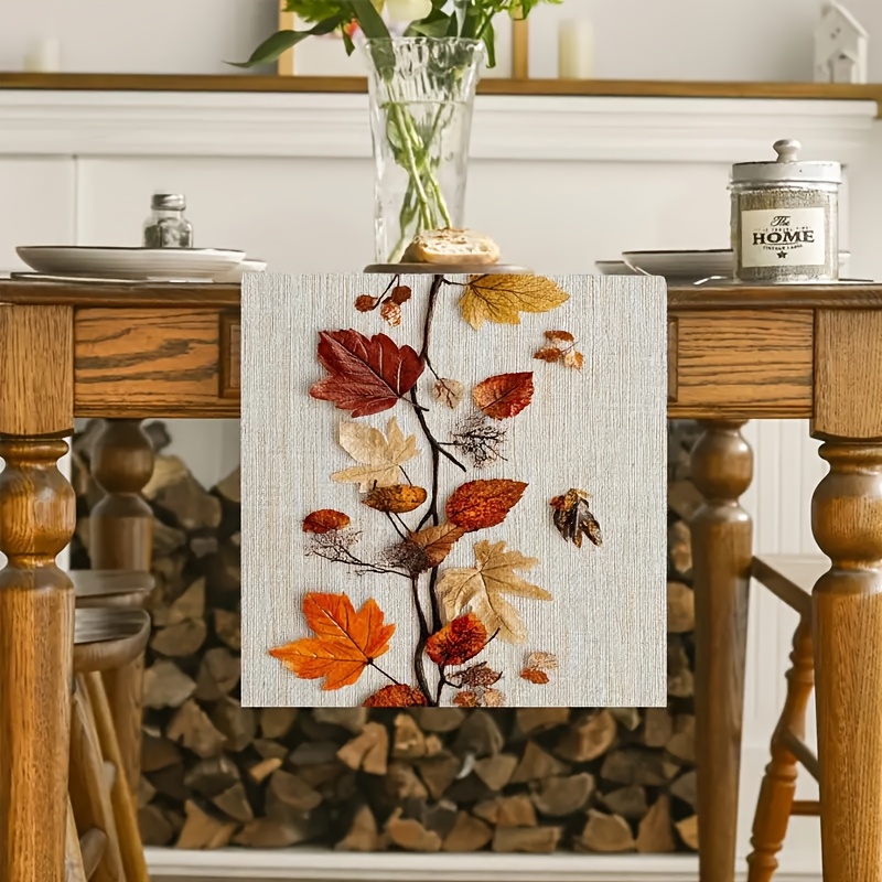 1 Camino de mesa con temática  - Art Craft Using Leaves reseña y precio