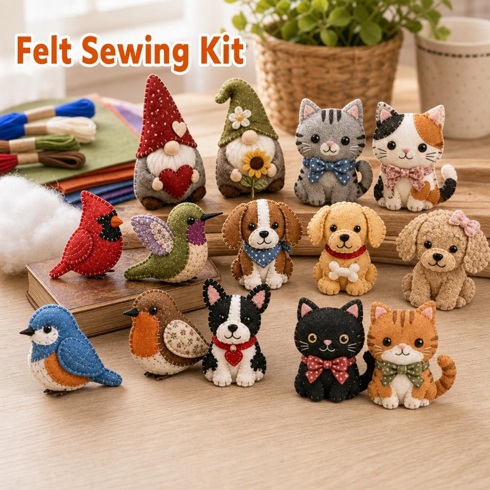 Kit de Costura de Animales de  - Art Craft And Cloth reseña y precio