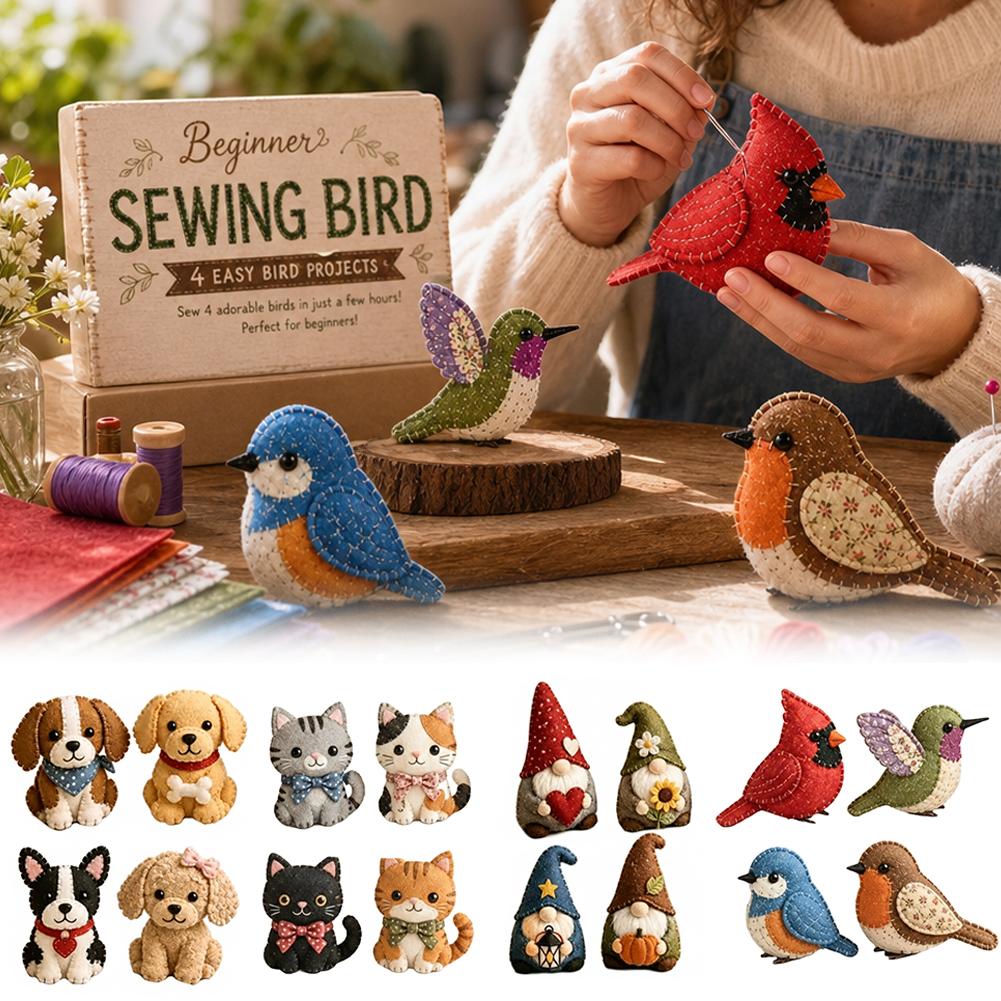 Kit de Costura de Animales de  - Art Craft And Cloth reseña y precio