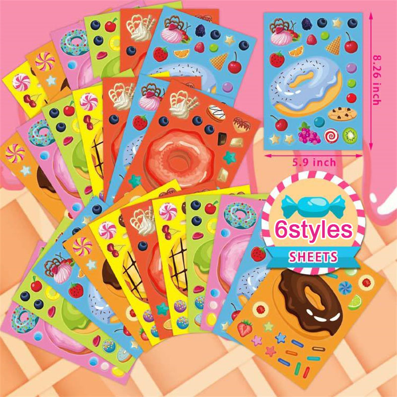 Pegatinas de donut para hacer  - Art Craft For Toddlers reseña y precio