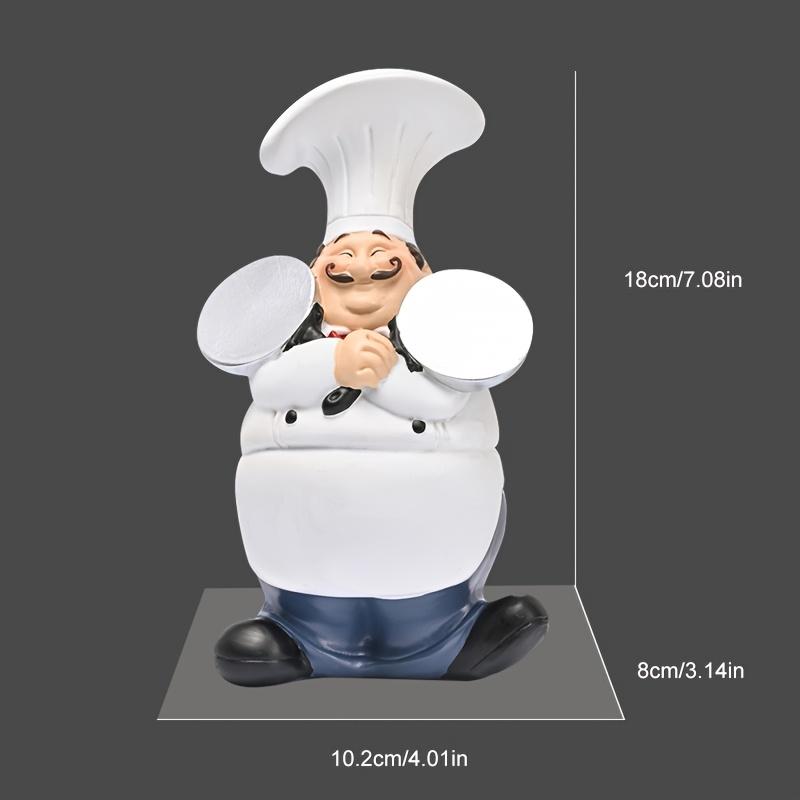 Figura de resina de chef, esta - Art Craft Cafe reseña y precio