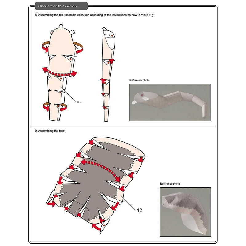Armadillo gigante arte de Orig - Art Craft Cardboard reseña y precio